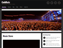 Tablet Screenshot of coldkutz.com